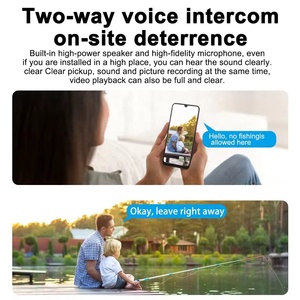 Cámara Solar Inalámbrica 4G ESOE de 8W, Doble Lente, Reconocimiento de IA, Detección de Movimiento, Visión Nocturna a Todo Color, Detección de Movimiento AOV - Product Image 4