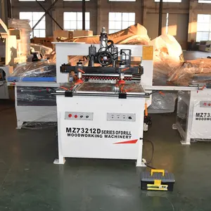 Wood Working Vertical Horizontal Hole Driller Double Row Multi Boring Wood Drilling Machine Single Row Wood Boring Machine