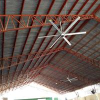 Ventilador Industrial HVLS de 14 pies de Ahorro Energético, Enfriamiento Silencioso para Espacios Grandes