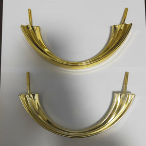 H9009-2 в европейском стиле, дешевая цена, погребальный гроб, ручки, полумесяц, гроб и аксессуары для гроба, оборудование для погребения гроба - Product Image 1