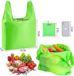 Büyük yeniden kullanılabilir çanta alışveriş yıkanabilir katlanabilir 6 paket bakkal çantaları ağır hafif katlanır hediye Tote çanta dayanıklı