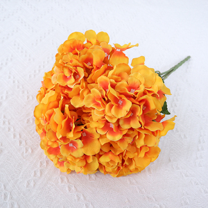 Jadflower Handmade Tùy Chỉnh Màu Sắc Nhân Tạo Lụa Tú Cầu Bó Hoa Cho Đám Cưới Giáng Sinh Tốt Nghiệp Năm Mới Trang Trí Nội Thất-Không Thấm Nước - Product Image 6