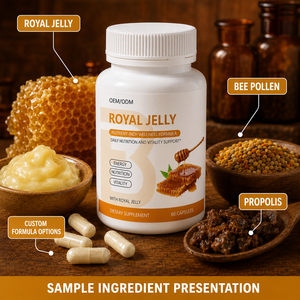 Extrait naturel de gelée royale à faible teneur en matières grasses, haute solubilité, pour capsules de soutien alimentaire et <span class=keywords><strong>régime</strong></span> équilibré sous marque privée - Product Image 6