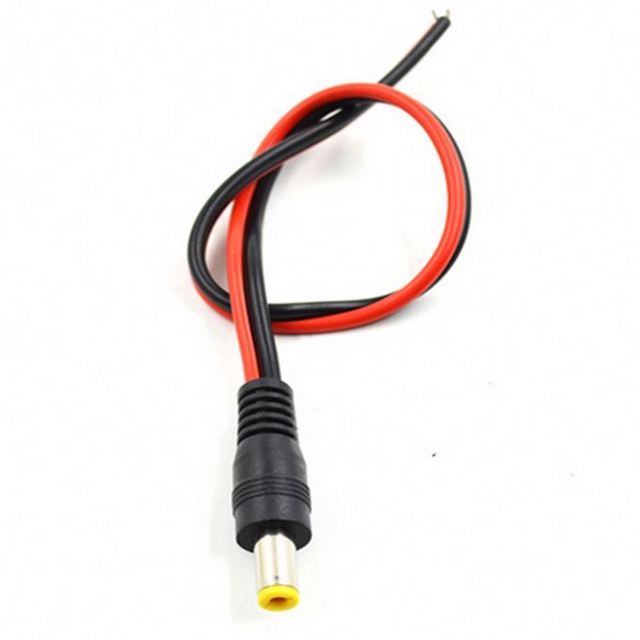 5.5x2.1/5.5*2.1 mm Male plug 12V DC Power Pigtail cable jack for CCTV Security Camera connector
