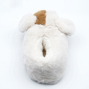 Femme Femme Femme Dames Fluffy Fuzzy Plush Novelty Toy Animal Dog Puppy Stuffed Non-slip Slippers Booties Home Boots - Product Image 3