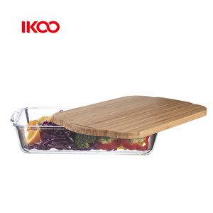 Eco amigable rectangular bandeja con servir microondas bandeja <span class=keywords><strong>y</strong></span> tapa - Product Image 2
