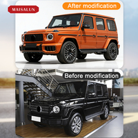 Kit de conversion G Wagon W463 W464 vers W465 pour Mercedes Benz W463 G350 G450D G500 G500 G63 Accessoires extérieurs de voiture Kit carrosserie