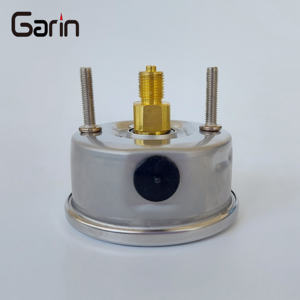 Fábrica Nova Chegada Precisão % <span class=keywords><strong>30psi</strong></span> 2.5 "63mm Caixa De Aço Inoxidável Conexão De Volta Com Suporte de Baixa Pressão Manômetro - Product Image 3