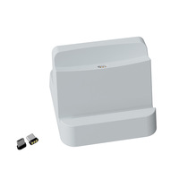 Support de charge sans fil portable en plastique ABS noir et blanc SZZR pour console de jeu portable, accessoires de jeu, emballage de vente au détail