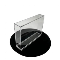 Support de Présentation Moderne de Luxe en Acrylique pour Boîte de Jeu N64, Haute Transparence, Épaisseur 4MM, Couvercle Coulissant, Surface Polie, Écologique
