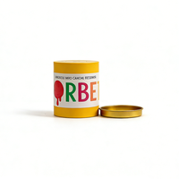 Emballage en tube biodégradable, étanche, résistant aux fuites, récipient pour aliments congelés, tube en papier cylindrique pour crème glacée, tube en papier cylindrique