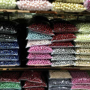 Bán buôn thời trang phong cách thủy tinh đầy màu sắc ngọc trai hạt thủy tinh lỏng hạt ngọc trai - Product Image 3