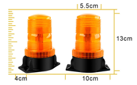 Luz LED magnética para techo de Taxi, lámpara de señal superior de Taxi impermeable ABS con Kit de tablero brillante para cabina