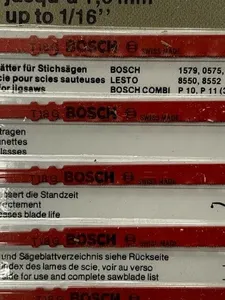 Nuevo y en stock: Hojas de sierra de calar VINTAGE SCINTILLA LESTO, paquete de 5, T18G. Stock antiguo nuevo. Proveedor Plc Pac. - Product Image 4