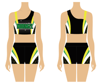 Uniformes personnalisés de Cheerleading pour filles, de fitness et de danse, bon marché