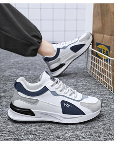 Chaussures de marche noires 2026, style skateboard et course, en cuir, trois couleurs, pour hommes - Product Image 4