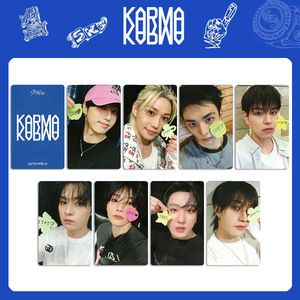 8 cái/bộ Kpop straykids photocards Karma Nhật Bản Album hyunjin Felix Lee biết Hooray SW WM Ver Selfie Glossy thẻ người hâm mộ bộ sưu tập - Product Image 5
