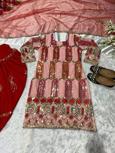 Indian Style <strong>Punjabi</strong> Suit Ready to Wear Wholesale Dress Suit Indian Elegant Ethnic Ladies and <strong>Girls</strong> Best Quality Fabric Suit