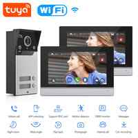 Interphone de porte Tuya WiFi 2 boutons étanche IP pour villa et petit appartement, système de contrôle d'accès pour immeuble PST-IP-MSA2K