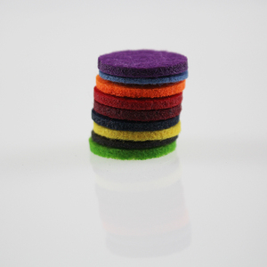 Colorful <strong>Felt</strong> Aroma Pads Car Vent Aroma Cotton Pads Flameless Aroma Diffuser Pads Factory Direct <strong>Supply</strong> - Product Image 2