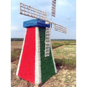 Escultura de Animales de Paja de Gran Tamaño para Festivales al Aire Libre, Adorno Decorativo para Áreas Escénicas y Pastorales con Procesamiento Personalizado - Product Image 5