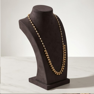 Juego de Joyería con Collar de Perlas Chapado en Oro para Mujer, Regalo para Bodas y Fiestas - Product Image 4