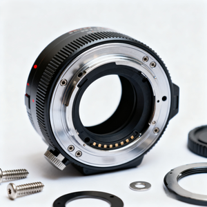 Service d'usinage CNC personnalisé en usine DSLR monture d'objectif d'appareil photo accessoires d'appareil photo adaptateur à baïonnette anneau <span class=keywords><strong>Microscope</strong></span> Dslr - Product Image 1