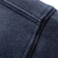 Camiseta YKH de 275 g/m², 100 % algodón, con logotipo personalizado, al por mayor, de verano, manga corta, lavado ácido, estampado en serigrafía, de gran gramaje