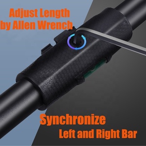 Nhà sử dụng phòng tập thể dục tập thể dục thanh không có vít cài đặt mức mét doorway pull-up Chin-up Bar-200kg tải công suất 2.2kg Trọng lượng nhẹ - Product Image 4