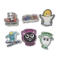 Autocollant découpé à l'emporte-pièce personnalisé de haute qualité autocollant en vinyle imperméable auto-adhésif étiquette d'impression de logo autocollant en PVC