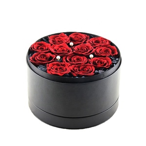 Yunnan all'ingrosso eterna rosa per sempre conservata per matrimonio regalo rotonda di <span class=keywords><strong>fiori</strong></span> di compleanno Idea regalo per occasioni speciali - Product Image 4
