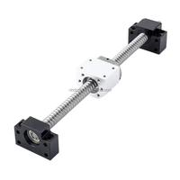 Kit complet de vis à billes SFU1605 à faible bruit avec unités de support BK12 BF12 pour système de transmission linéaire de machine de fraisage CNC