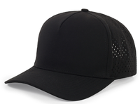 Gorra de Béisbol Personalizada Impermeable de 6 Paneles con Cierre a Presión, Gorras de Béisbol Estructuradas de Algodón con Logotipo Bordado Personalizado para Hombre y Mujer