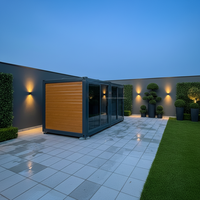 Boxspace Conteneur Détachable Modulaire Maisonnette 20ft 40ft Design Ferme Appartement École Villa de Luxe Préfabriquée Hôtel