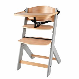 Chaise haute pour bébé, chaise haute en bois multifonctionnelle pour bébé - Product Image 1