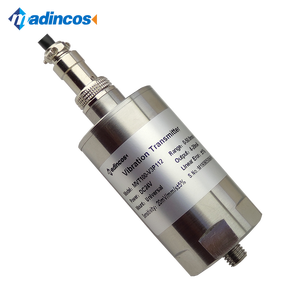 MVT100: pemancar getaran terintegrasi 2-kawat dengan steker penerbangan, ukuran kecepatan/pemindahan untuk roda gigi putar/turbin/Motor - Product Image 2