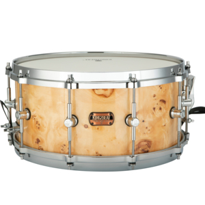 Tambourin professionnel avec cerceaux moulés sous pression en érable 6 plis et placage en peuplier - Product Image 1