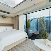 Maison modulaire de luxe de haute technologie, portable, multi-scénarios, étanche, capsule de vie, villa mobile