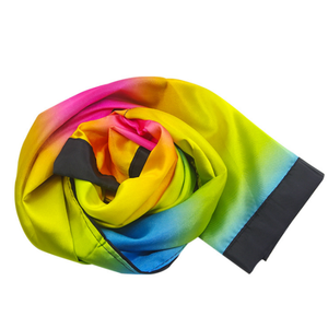 Écharpe Magique Changeante de Couleur, Disparaissant du Noir au Arc-en-ciel, <span class=keywords><strong>Tour</strong></span> de <span class=keywords><strong>Magie</strong></span> de Rue, Unisexe - Product Image 4