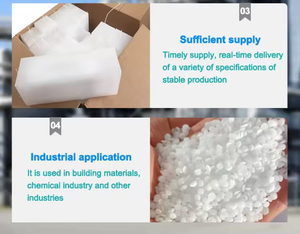 อนุภาคพาราฟินเกรดอุตสาหกรรมใช้เป็นสารช่วยเพิ่มจากยาง CAS 8002-74-2โรงงานจีน - Product Image 2