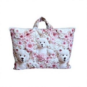 DAFNI BIG PAZAR Set de Viaje para Bebé, Algodón Orgánico/Modal Ecológico, Patrón Animal, Baberos y Paños para Eructar Orgánicos para Todas las Estaciones, Unisex - Product Image 2