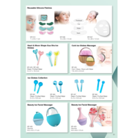 Boules de verre de haute qualité pour massage facial à l'eau purifiée, fabricant direct, globes de glace en forme de cœur, personnalisables en gros