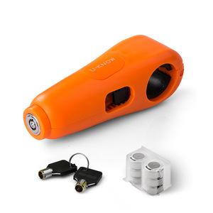 Verrou de guidon de vélo électrique adapté aux accessoires modifiés, verrou antivol pour batterie, frein à main, accélérateur et klaxon de moto - Product Image 4