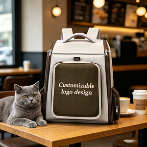 Dog <b>Cat</b> <b>Carrier</b> <b>Backpack</b> for Travel & Hiking, Breathable and Popular Pet Travel <b>Backpack</b> - Product Image 4