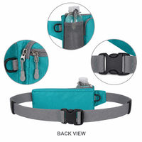 Sac banane personnalisé, sac à bandoulière, sac de taille en nylon avec logo personnalisé, vente en gros, fabricant OEM, étanche, pour voyage