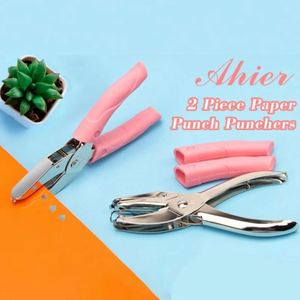 ที่เจาะกระดาษรูเดียวแบบน่ารัก รูปดาว หัวใจ วงกลม สำหรับงานประดิษฐ์ DIY ตัดรูรูปทรงต่างๆ ใช้งานได้ยาวนาน - Product Image 6