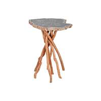 Table d'appoint en bois 45x45x52 fossil Prof