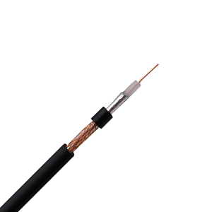 RG 59U Cable Coaxial 75 Ohm BC Trenza 90% Cobertura Triple escudo CCS Acero revestido de cobre 75ohm Rg58 Rg6 Rg59 CABLE de alambre Coaxial - Product Image 6