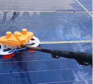 Brosse de nettoyage <span class=keywords><strong>pour</strong></span> panneaux solaires Multifit, nettoyeur solaire, brosse <span class=keywords><strong>à</strong></span> double tête au lithium, convient aux panneaux solaires <span class=keywords><strong>pour</strong></span> le nettoyage des batteries au lithium - Product Image 3