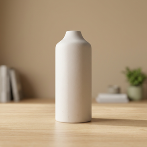 Minimal Plain Large <b>Ceramic</b> Vase Floor <b>Flower</b> <b>Pot</b> for Home Office Wedding Decoration Floral Arrangements and Interior Display - Product Image 3